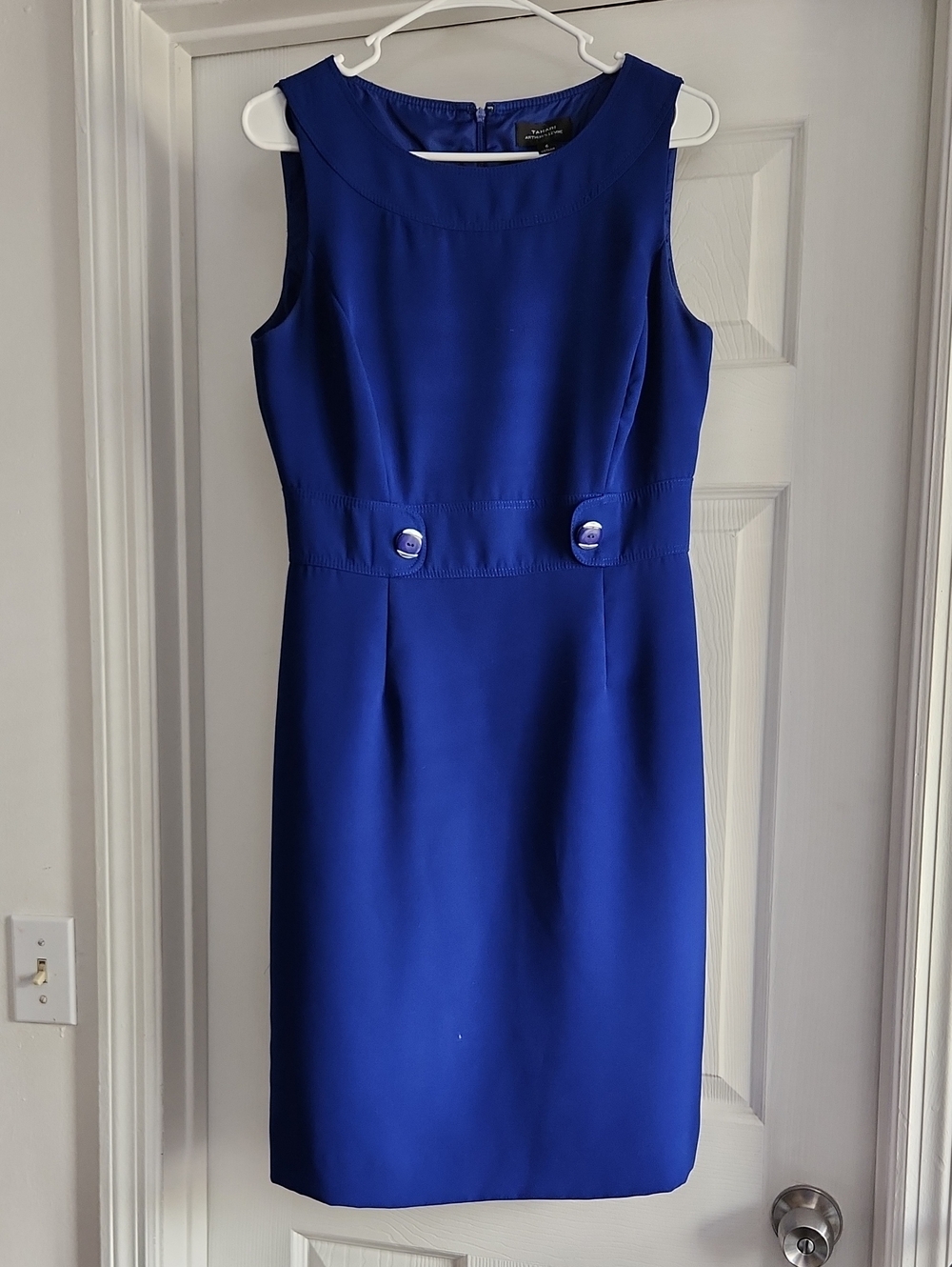 Royal Blue Tahari Sheath Dress